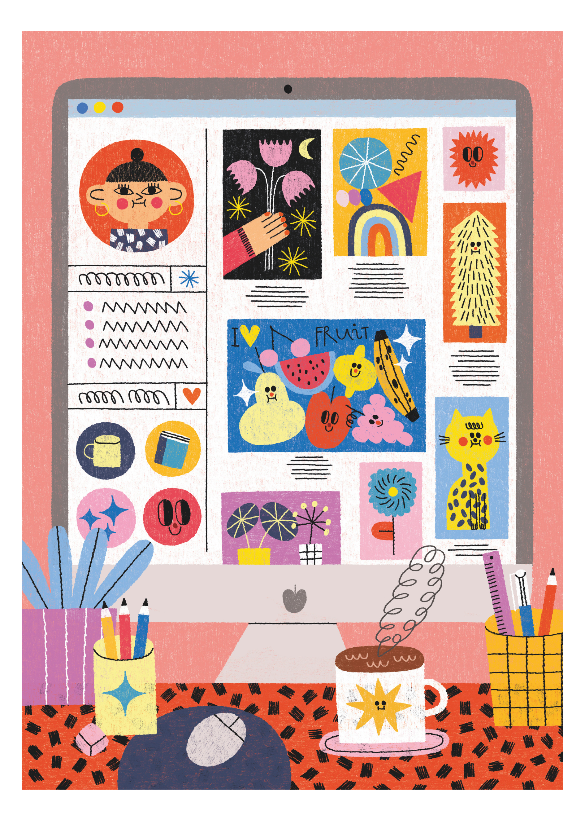 Colourful Portfolio